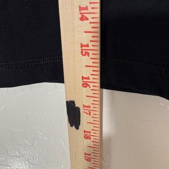 Savage X Fenty Sport Bike Shorts Womens Small Black Athletic High Rise Stretch - Picture 7 of 8